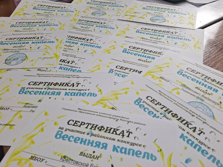 Весенняя капель.