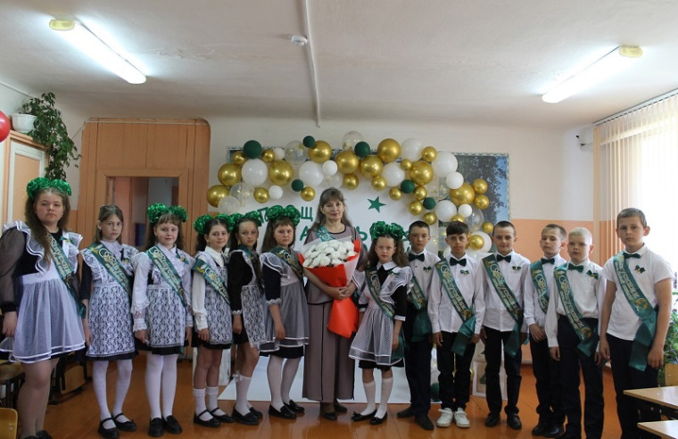 Выпускной в начальной школе.